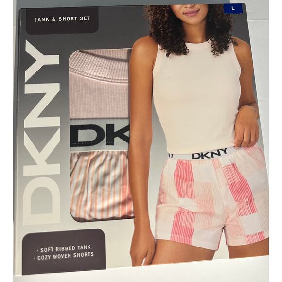 DKNY Tee and Short Set - L - Picture 3 of 4